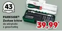 Kaufland Zestaw bitów i wierteł Parkside oferta