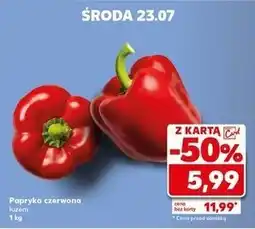 Kaufland Papryka czerwona oferta