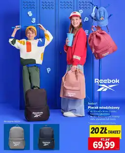 Lidl Reebok Plecak młodzieżowy oferta