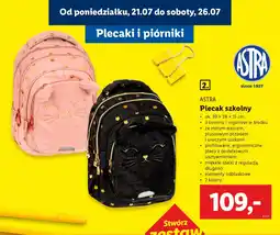 Lidl ASTRA Plecak szkolny oferta