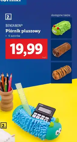 Lidl BENIAMIN Piórnik pluszowy oferta