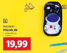 Lidl ΒΕΝΙΑΜΙΝ Piórnik 3D oferta