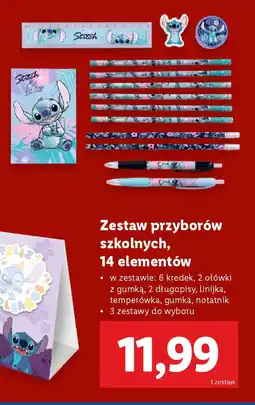 Lidl Zestaw przyborów szkolnych oferta
