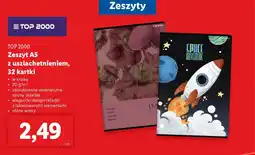 Lidl TOP 2000 Zeszyt A5 z uszlachetnieniem oferta