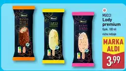 ALDI Lody premium różne rodzaje Mucci oferta