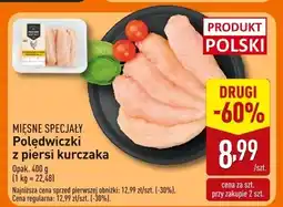 ALDI Polędwiczki z piersi kurczaka Mięsne Specjały oferta