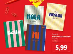 Lidl Interdruk Brulion A5 oferta