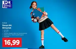 Lidl Oxford Zeszyt A4 oferta