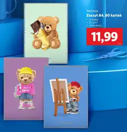 Lidl Narcissus Zeszyt A4 oferta
