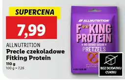 Lidl ALLNUTRITION Precle czekoladowe Fitking Protein oferta