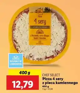 Lidl CHEF SELECT Pizza 4 sery z pieca kamiennego oferta