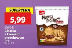 Lidl SONDEY Ciastka z kremem orzechowym oferta