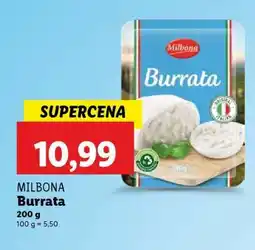Lidl MILBONA Burrata oferta