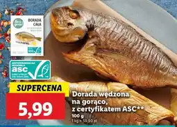 Lidl Dorada wędzona na gorąco, z certyfikatem ASC oferta