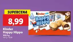Lidl Kinder Happy Hippo oferta