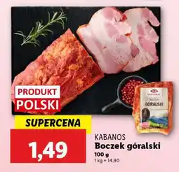 Lidl Boczek goralski oferta