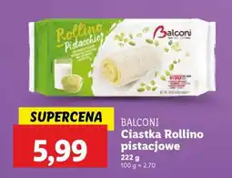 Lidl BALCONI Ciastka Rollino pistacjowe oferta