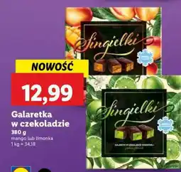 Lidl Galaretka w czekoladzie oferta