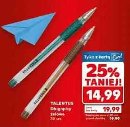 Kaufland TALENTUS Długopisy żelowe 30 szt oferta