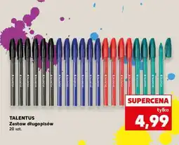 Kaufland TALENTUS Zestaw długopisów 20 szt oferta