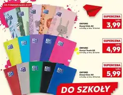 Kaufland OXFORD Zeszyt Kids A5 oferta