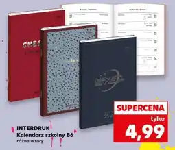 Kaufland INTERDRUK Kalendarz szkolny B6 oferta