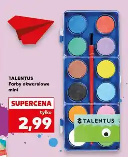 Kaufland TALENTUS Farby akwarelowe mini oferta