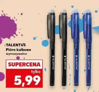 Kaufland TALENTUS Pióro kulkowe wymazywalne oferta