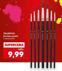 Kaufland TALENTUS Zestaw pędzli 7 elementów oferta