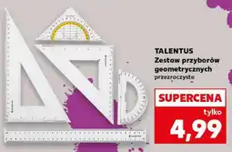 Kaufland TALENTUS Zestaw przyborów geometrycznych przezroczyste oferta