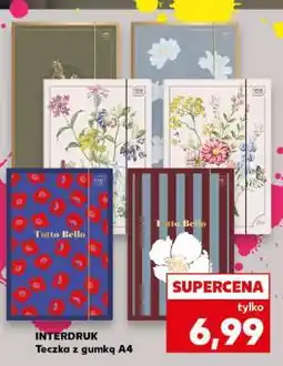 Kaufland INTERDRUK Teczka z gumką A4 oferta