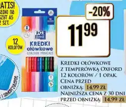 Dino Kredki ołówkowe z temperówką Oxford oferta