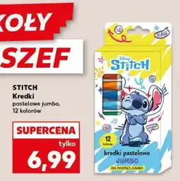 Kaufland STITCH Kredki pastelowe jumbo, 12 kolorów oferta
