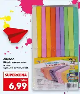 Kaufland GIMBOO Bibuła marszczona oferta