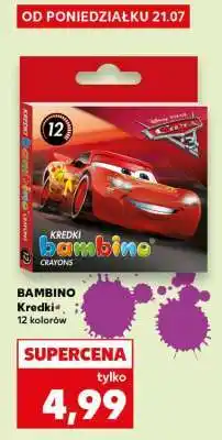 Kaufland BAMBINO Kredki - 12 kolorów oferta