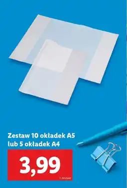 Lidl Okładki A5 lub A4 oferta