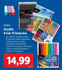Lidl KIDEA Kredki oferta