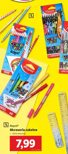 Lidl Maped Akcesoria szkolne oferta