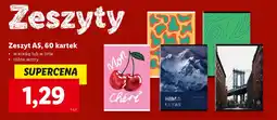 Lidl Zeszyt A5 oferta