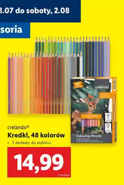 Lidl Crelando Kredki oferta