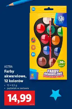Lidl ASTRA Farby akwarelowe oferta