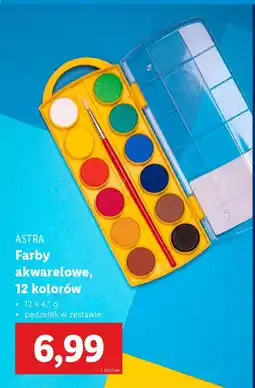 Lidl ASTRA Farby akwarelowe oferta