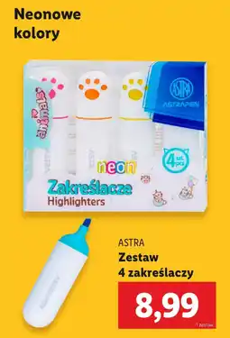 Lidl ASTRA Zakreślacze oferta
