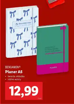 Lidl BENIAMIN Planer A5 oferta