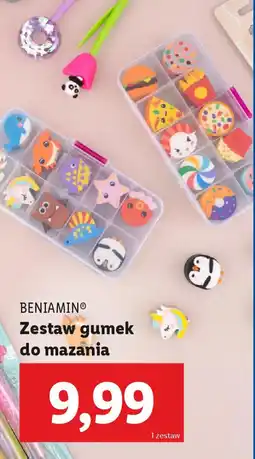 Lidl ΒΕΝΙΑΜΙΝ Zestaw gumek do mazania oferta