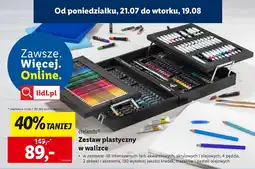 Lidl Crelando Zestaw plastyczny w walizce oferta