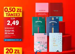 Lidl BENIAMIN Zeszyt A5 oferta
