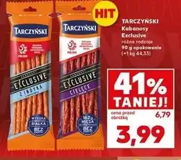 Kaufland Kabanosy z indyka Tarczyński Exclusive oferta