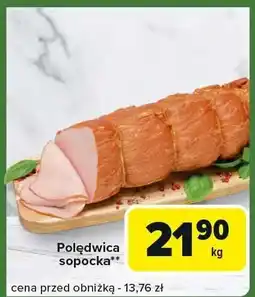 Carrefour Express Polędwica sopocka Carrefour Express oferta
