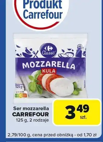 Carrefour Express Ser mozzarella Carrefour oferta